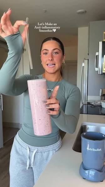 Nutrition influencer client result